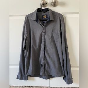 Men’s plaid button down